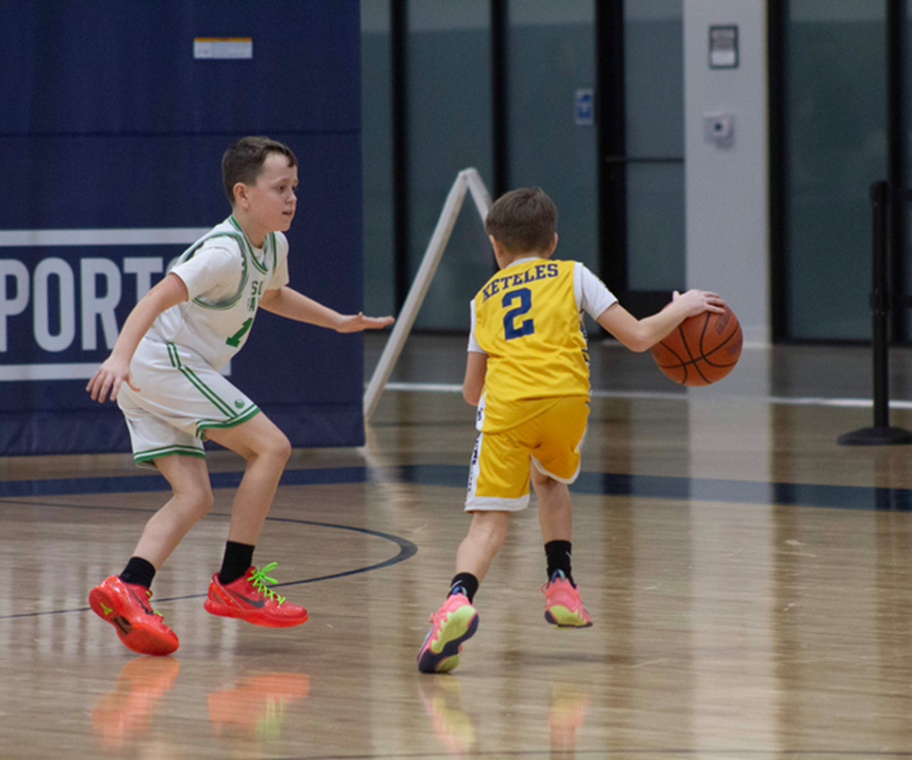 Children Basketball match